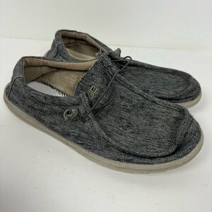 Hey Dude Charcoal Slip-On Loafers